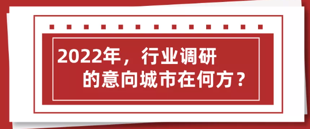 2022年 行業(yè)調(diào)研之意向城市在何方？上海展會(huì)搭建公司回答道！