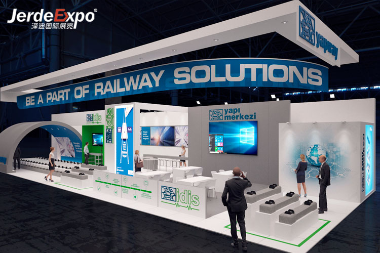 上海ptc展會搭建設(shè)計(jì)裝修的流程是怎樣？會展展位搭建使用材料！