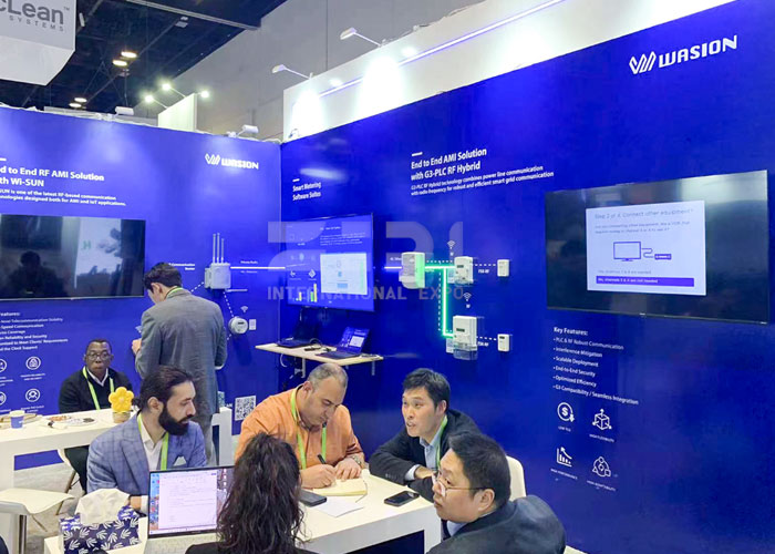 美國電力電網(wǎng)展會(huì)搭建