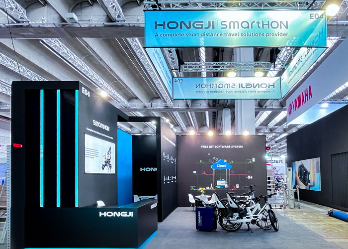 德國(guó)自行車展位搭建