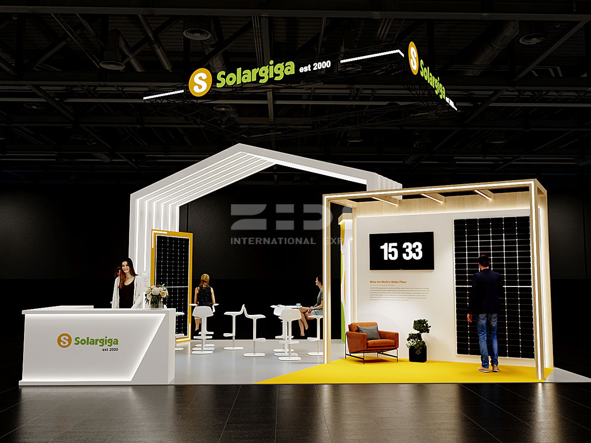 南非光伏能源展臺設(shè)計(jì)